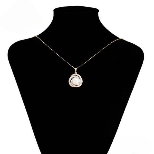 Bird Nest Pendant With Necklace