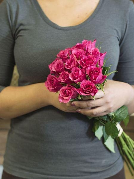 Dark Pink Roses