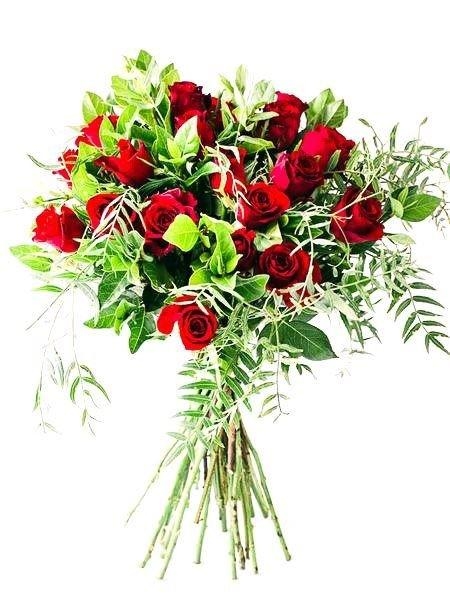 Premier Red Rose Bouquet (Small (12 Roses))