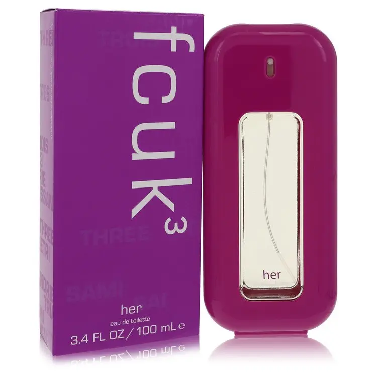 Fcuk 3 For Women By French Connection 100ml Edts Womens Perfume