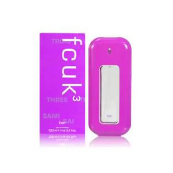 Fcuk Three Her By French Connection 100ml Edts Womens Perfume