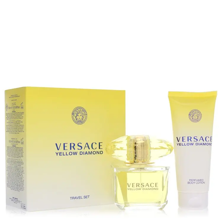 Yellow Diamond By Versace 90ml Edts 2pc Gift Set Womens Perfume