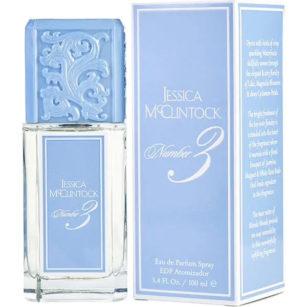 Number 3 By Jessica Mcclintock 100ml Edps Womens Perfume