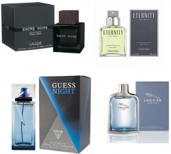 Bundle Offer 4 In 1 Encre Noire Eternity Guess Night Jaguar Classic For Men