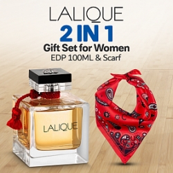 Lalique Le Parfum 2pc Gift Set For Women