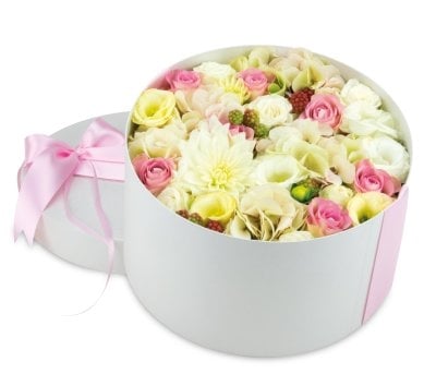 Box of flowers Misty (Small)