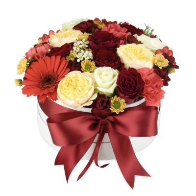Box of flowers Virginie (Small)