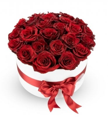 Box of flowers Casidy RED (Small)