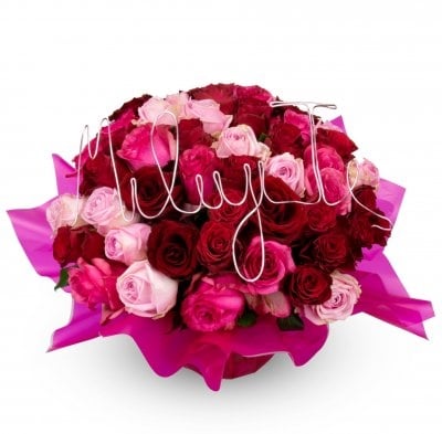 bouquet of roses Je t'aime / I love you (Small)