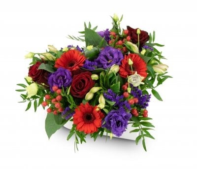 Box of flowers Cherry (Medium)