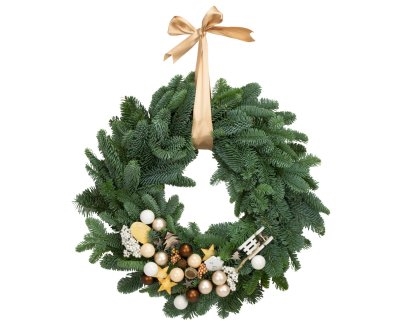 Pearl Door Wreath