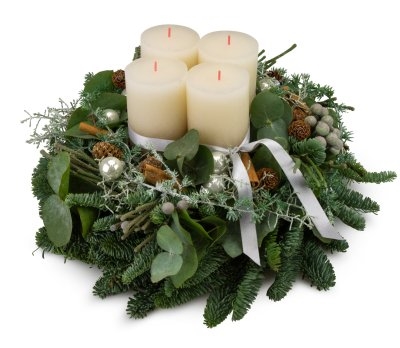 Advent wreath Luxury Nature (Wreath 30 cm)