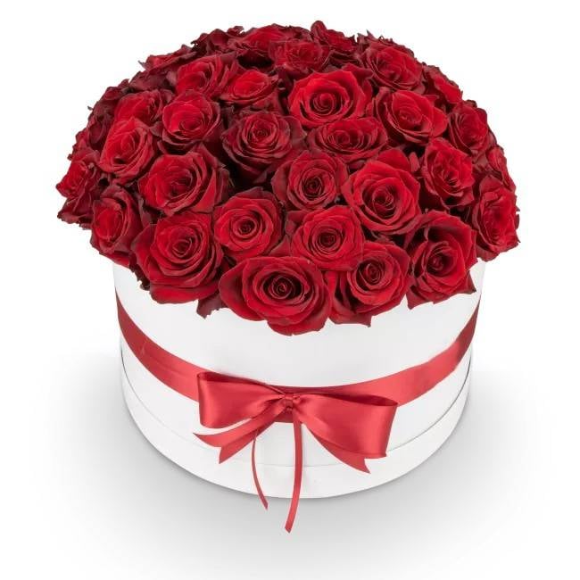 Box of red roses – Casidy (Small)