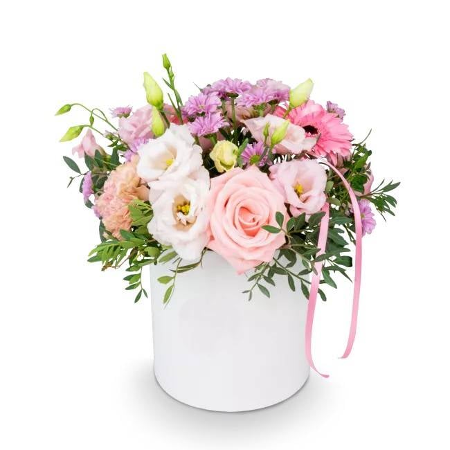 Box of pink flowers – Kalma