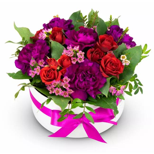 Box of flowers – Loraine (Medium)