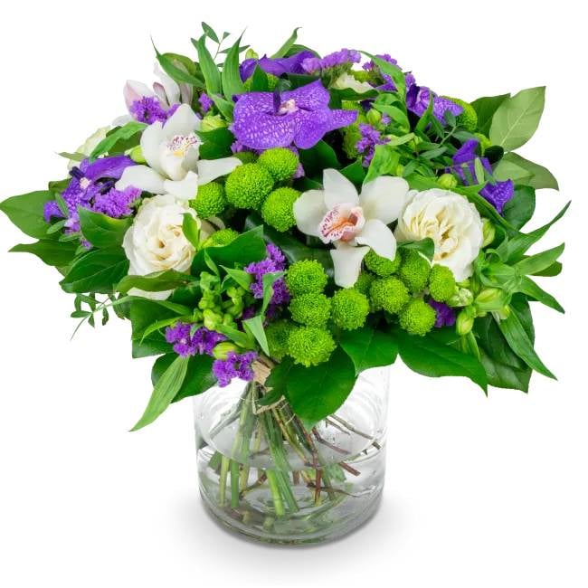 Bouquet of purple flowers - Celeste (Small)