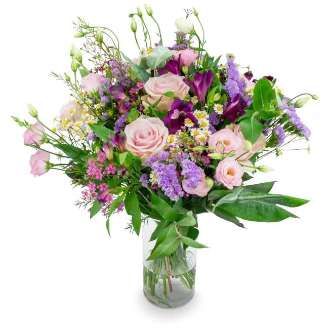 Bouquet of pink flowers – Chiara (Small)