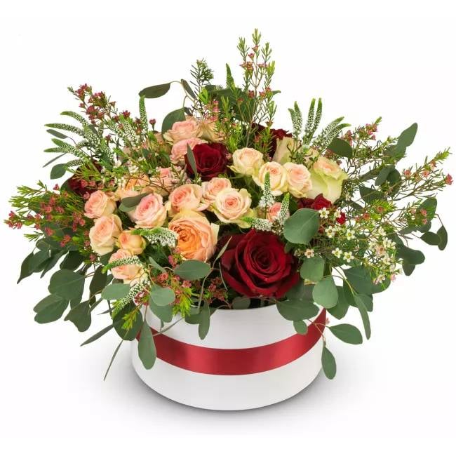 Box of flowers – Viviane (Medium)