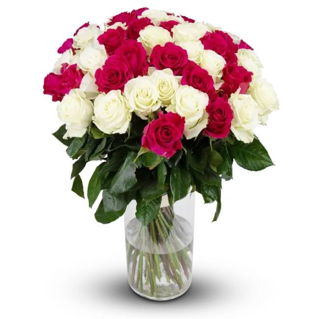 Flowers of ecuadorian roses – Mirage (11 Stems)