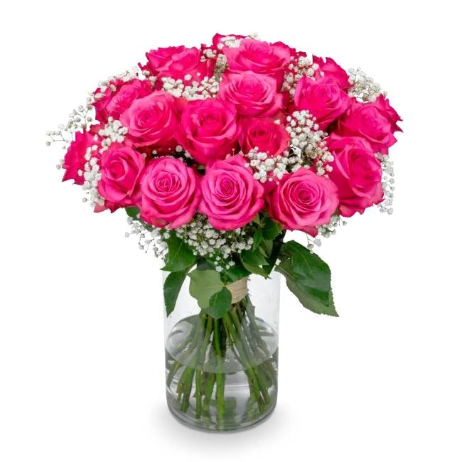 Bouquet of pink roses – Chelsea (Small)