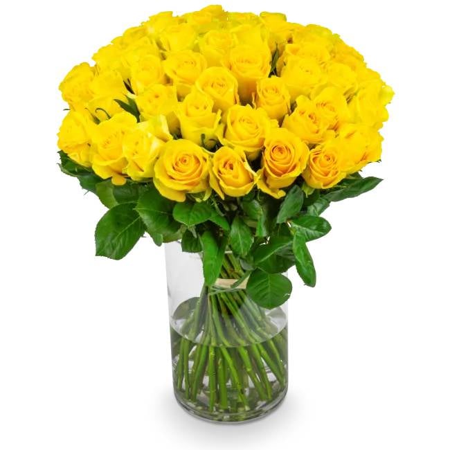 Bouquet of yellow roses - Jessica (11 stems)