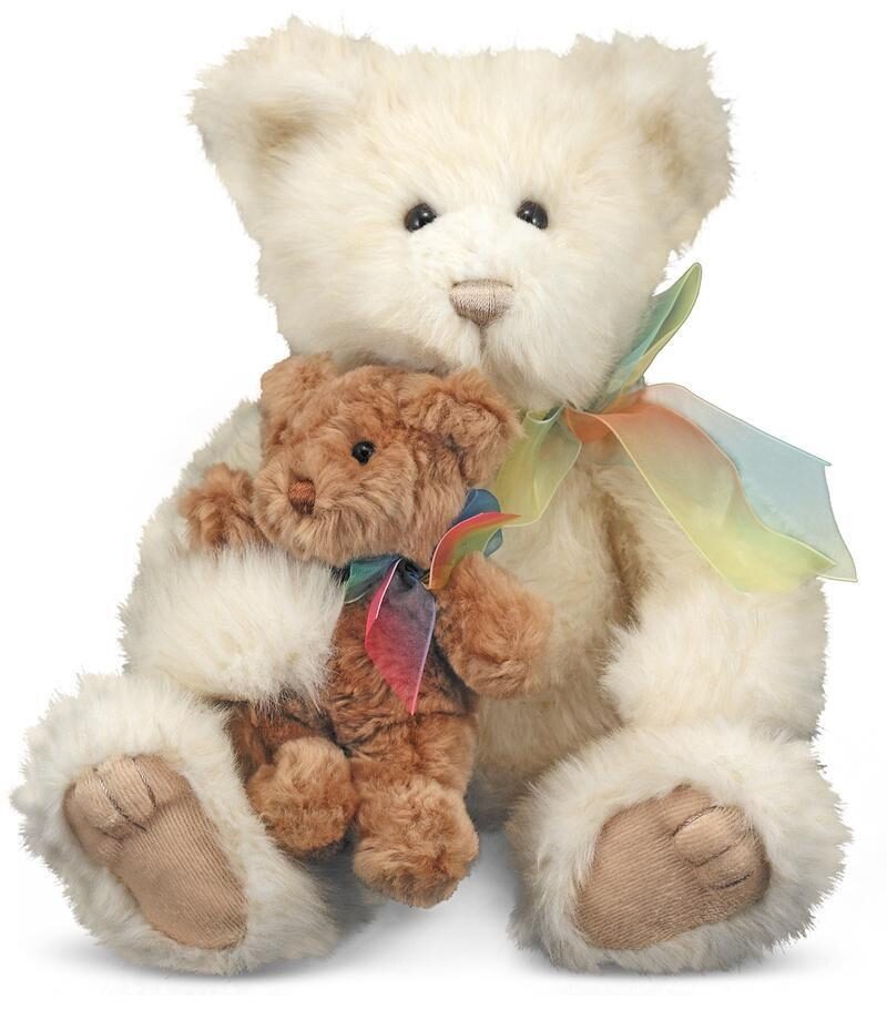 Cream & Puff - Mother And Baby Bear