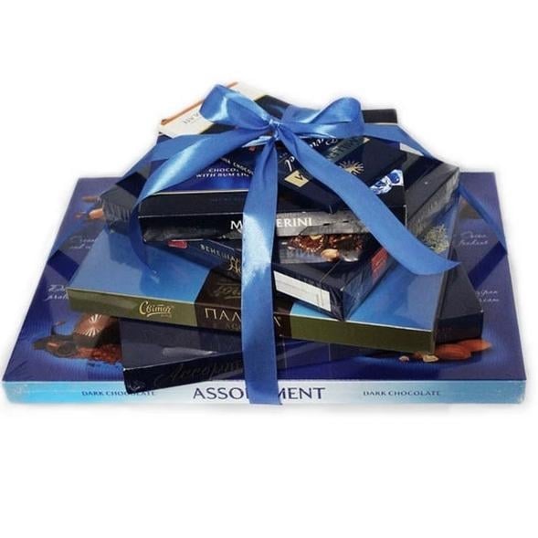 Blue Chocolate Tower