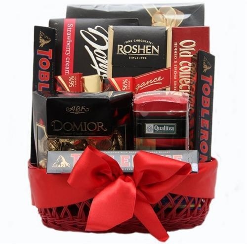 Passionate Dark Chocolate Basket