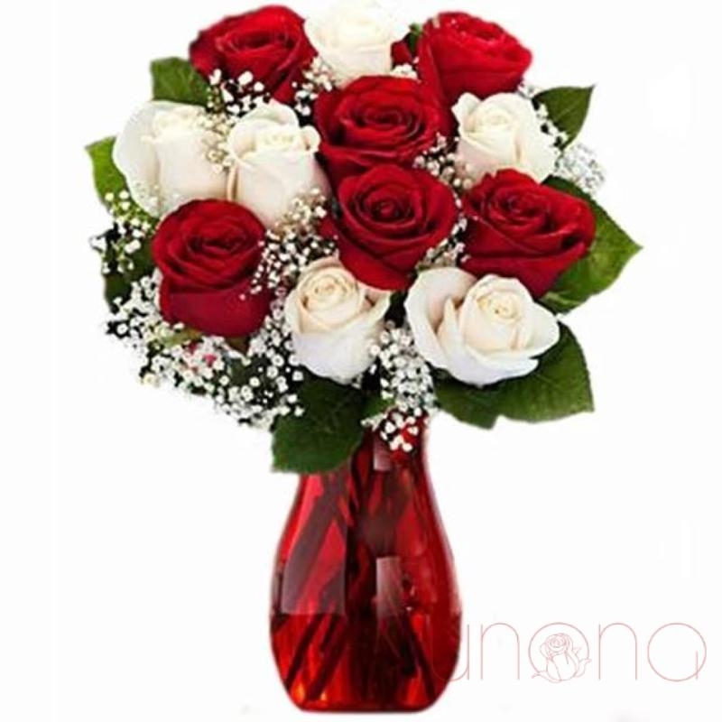 Devotion Roses Bouquet (standard (local flowers))