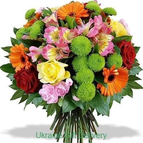 Showy Colours Bouquet (regular)