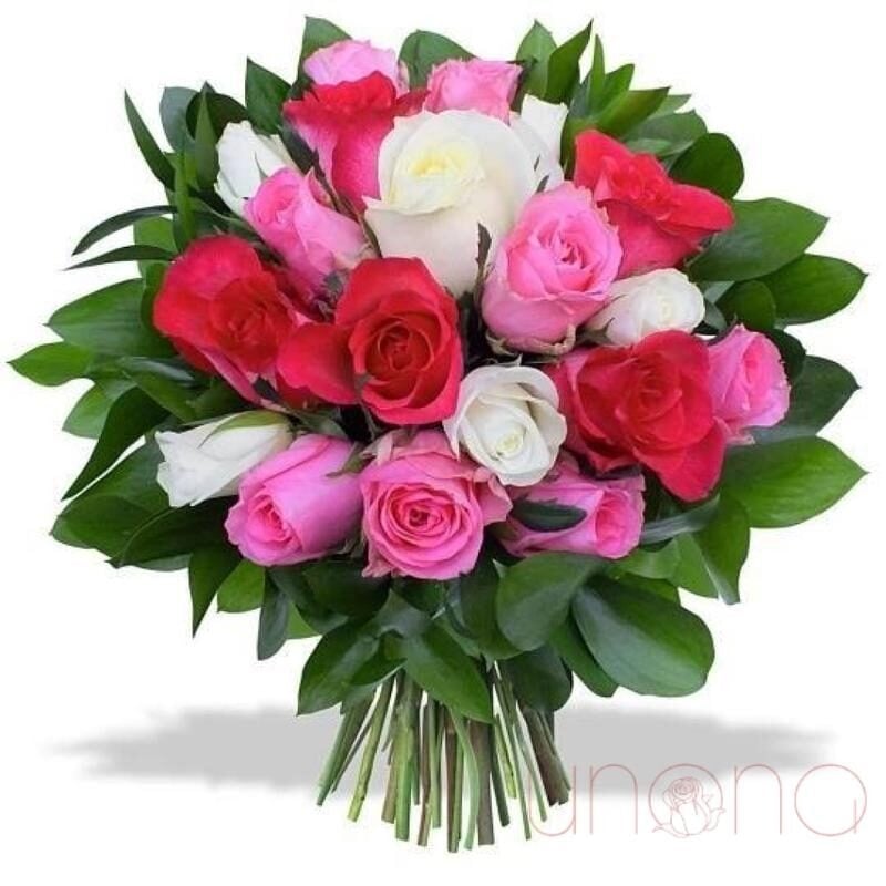 Rose Paradise Bouquet (as shown / standard (local flowers))