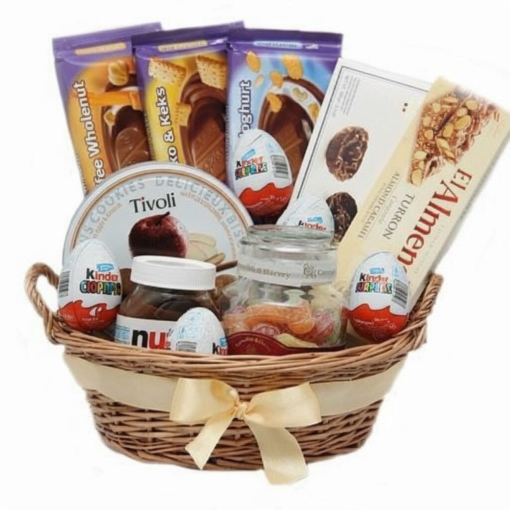 Basket of Spring Sweets