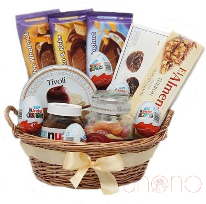 Basket of Spring Sweets