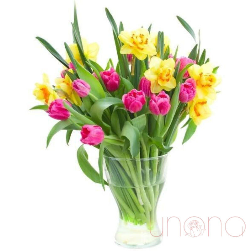 Bright Spring Bouquet (Regular)