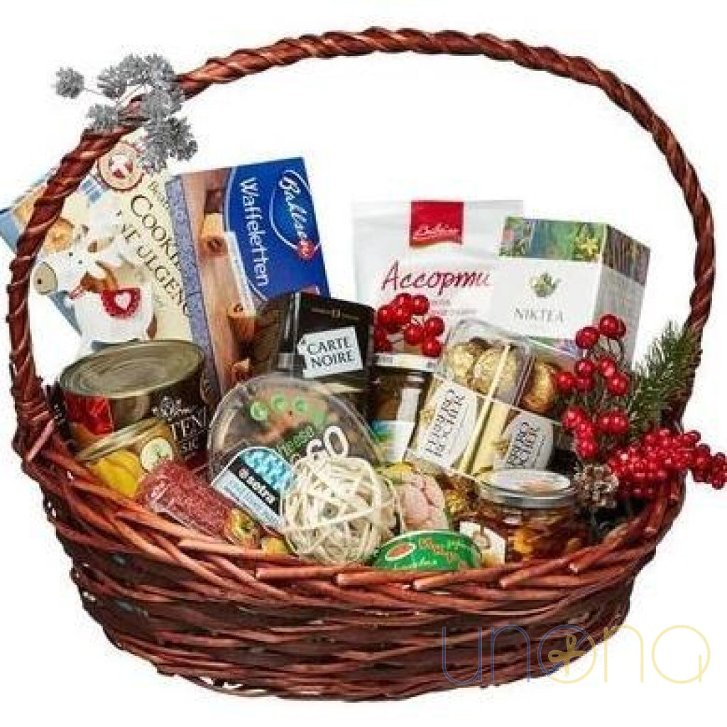 Christmas Feast Gift Basket (7 pound)