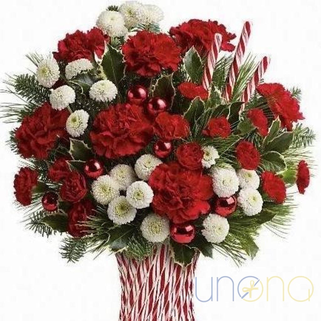Christmas Story Bouquet (regular - fresh quality flowers)