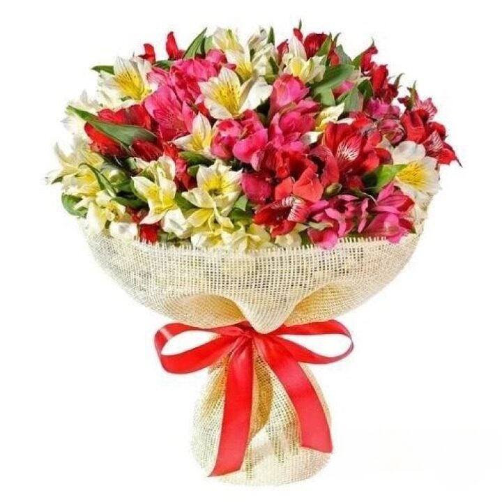 Colorful Alstroemerias Bouquet