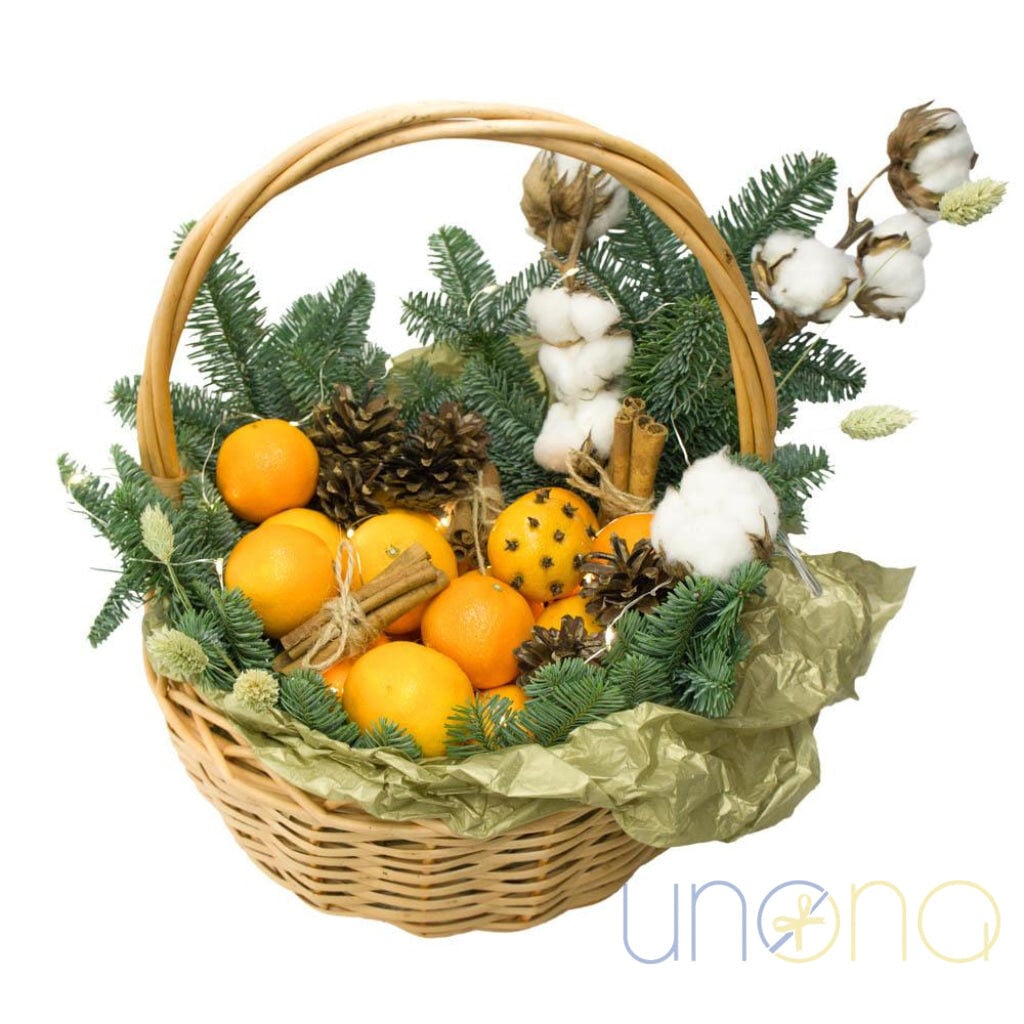 Crisp of Tangerine Gift Basket (regular - 10 pounds)
