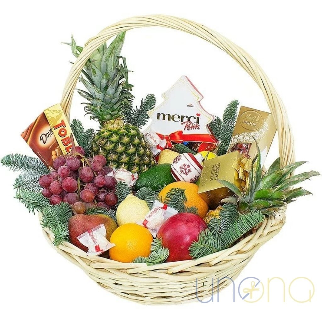 Gourmet Delights from Santa Basket (regular)