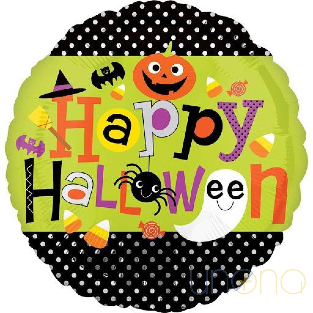 Happy Halloween Foiled Ballon