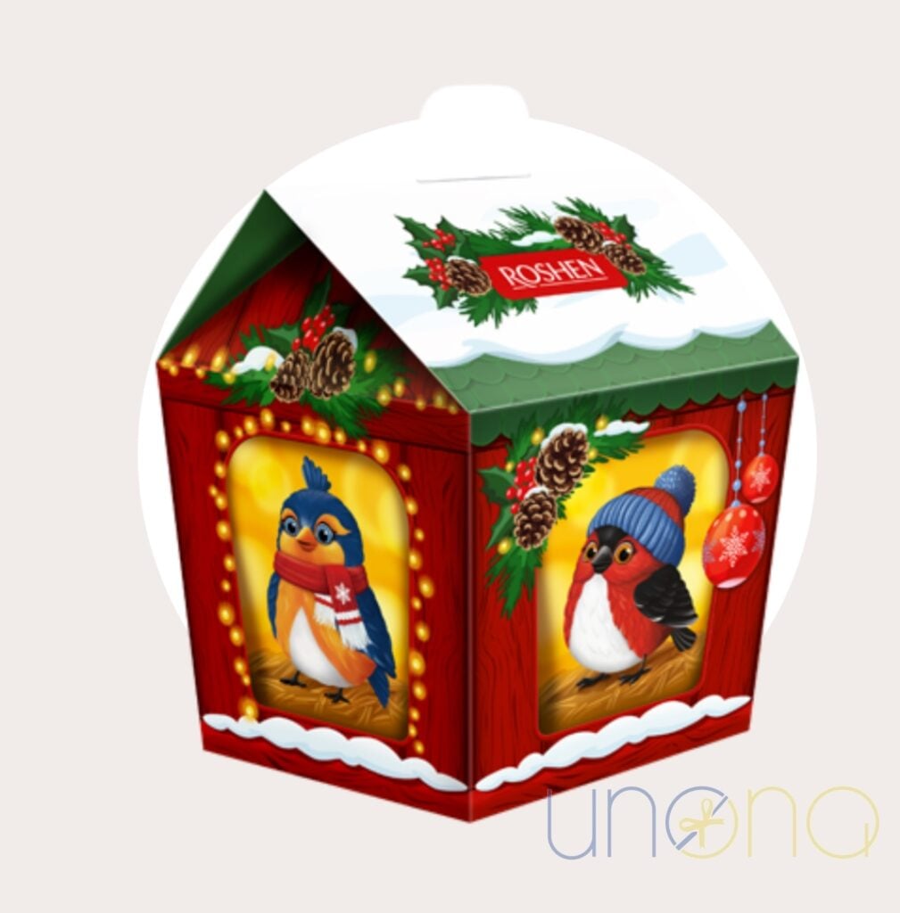 Holiday â€œBirdhouseâ€ Gift Box â€“ Premium Christmas Sweets Set (918 g)