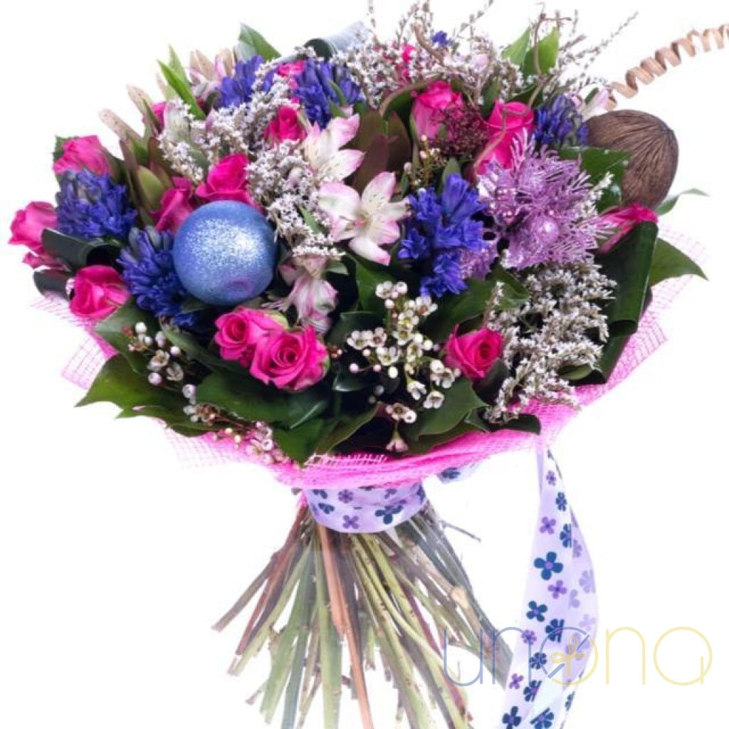 Holiday Decoration Bouquet (regular - fresh quality flowers)