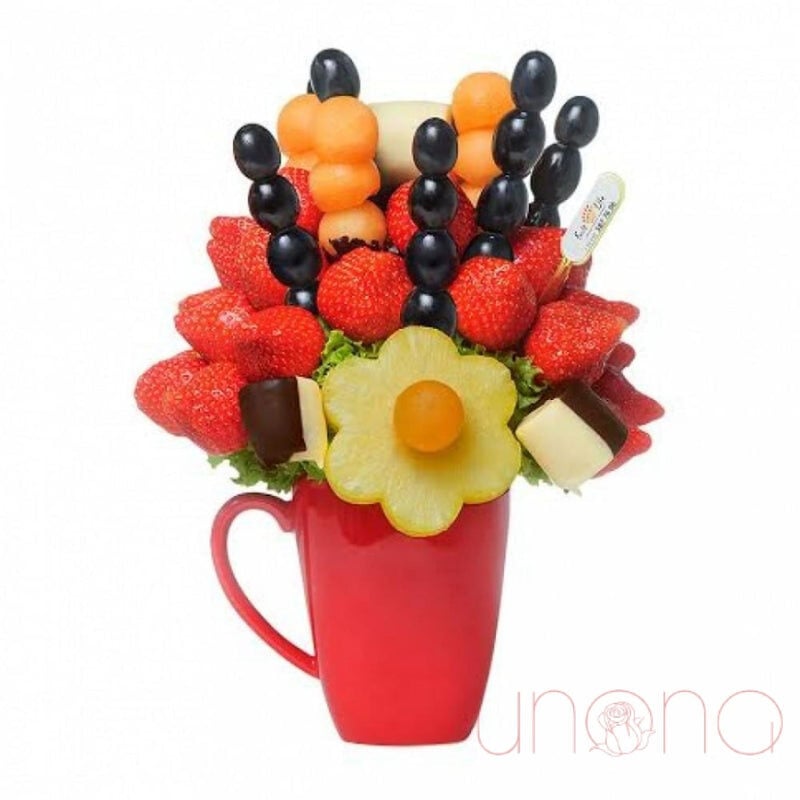 I Love You Fruit Arrangement