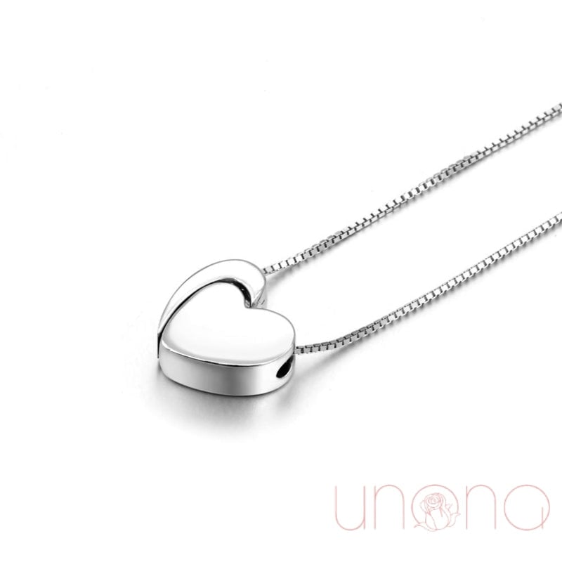 I love You Silver Necklace