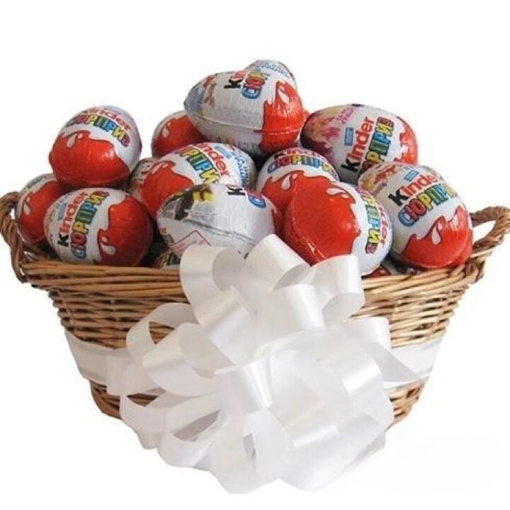 Kinder Surprise Eggs Basket
