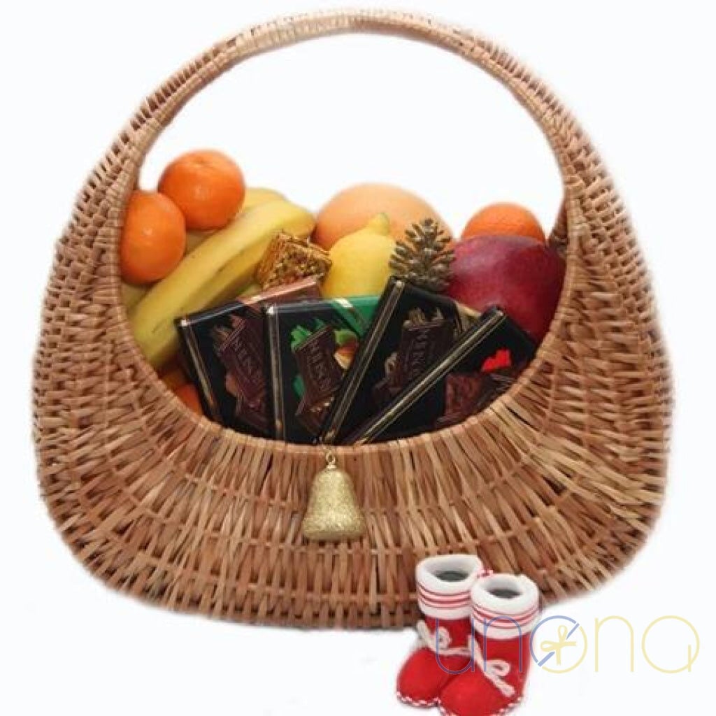 Local and Tropical Fruit Hamper from Santa (regular - 10 pounds)