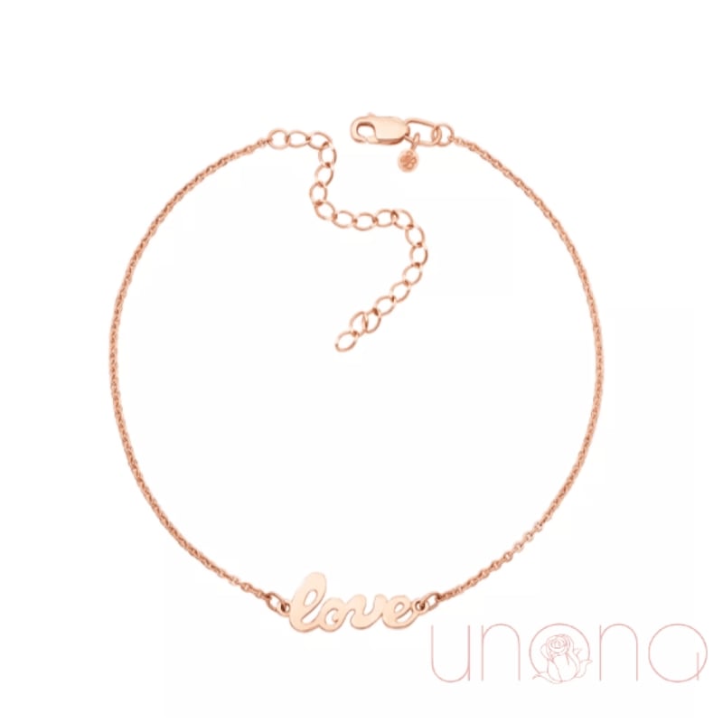 Love You Gold Bracelet