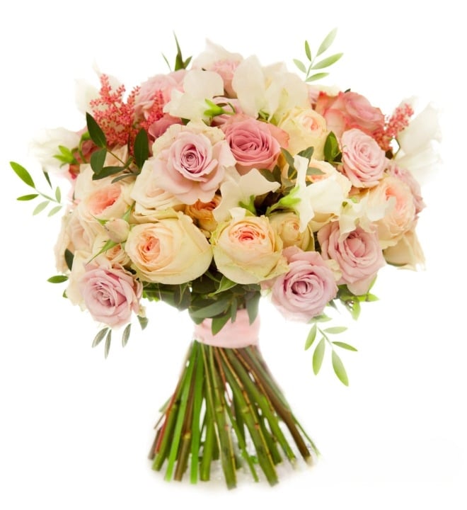 Pastel Rose Elegance Bouquet