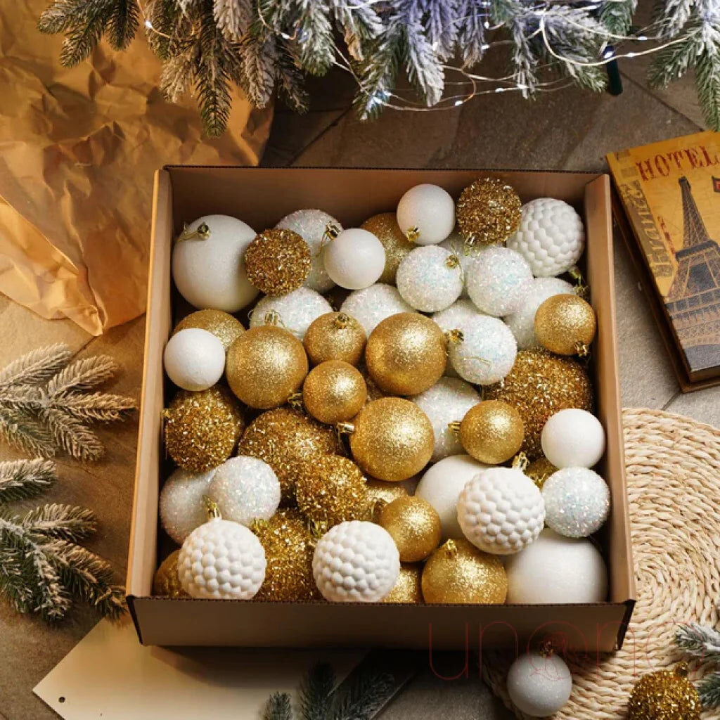 Premium Christmas Ornament Set â€“ Made in Ukraine, Elegance at the Best Price