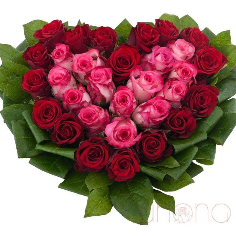 Sensational Heart Arrangement